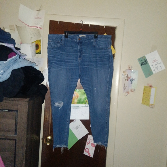 MADEWELL Curvy high rise skinny PLUS SIZE - Picture 3 of 11